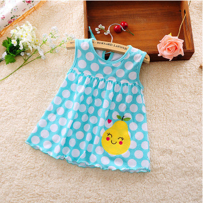 Baby Girl Clothes Cotton Vest Princess Dress